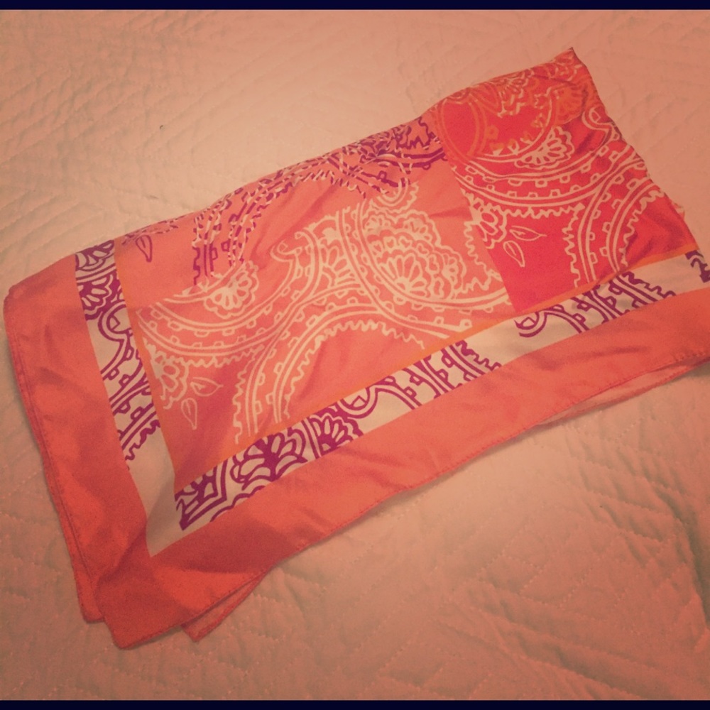 Silk scarf