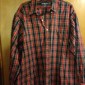 Men's Ralph Lauren Button Down Long Sleeve Shirt.
