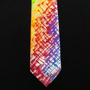 Original hand painted necktie