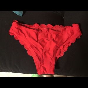 Red Swim Bottoms
