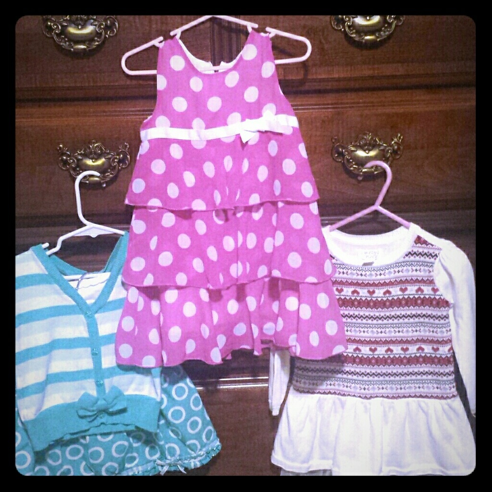 Trio of Children's Place dresses...