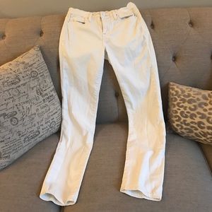 Calvin Klein white ultimate skinny jeans