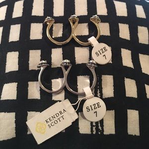 NWT Kendra Scott Odette Double Ring