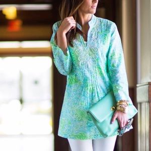 NWOT Lily Pulitzer Sarasota Beaded Tunic