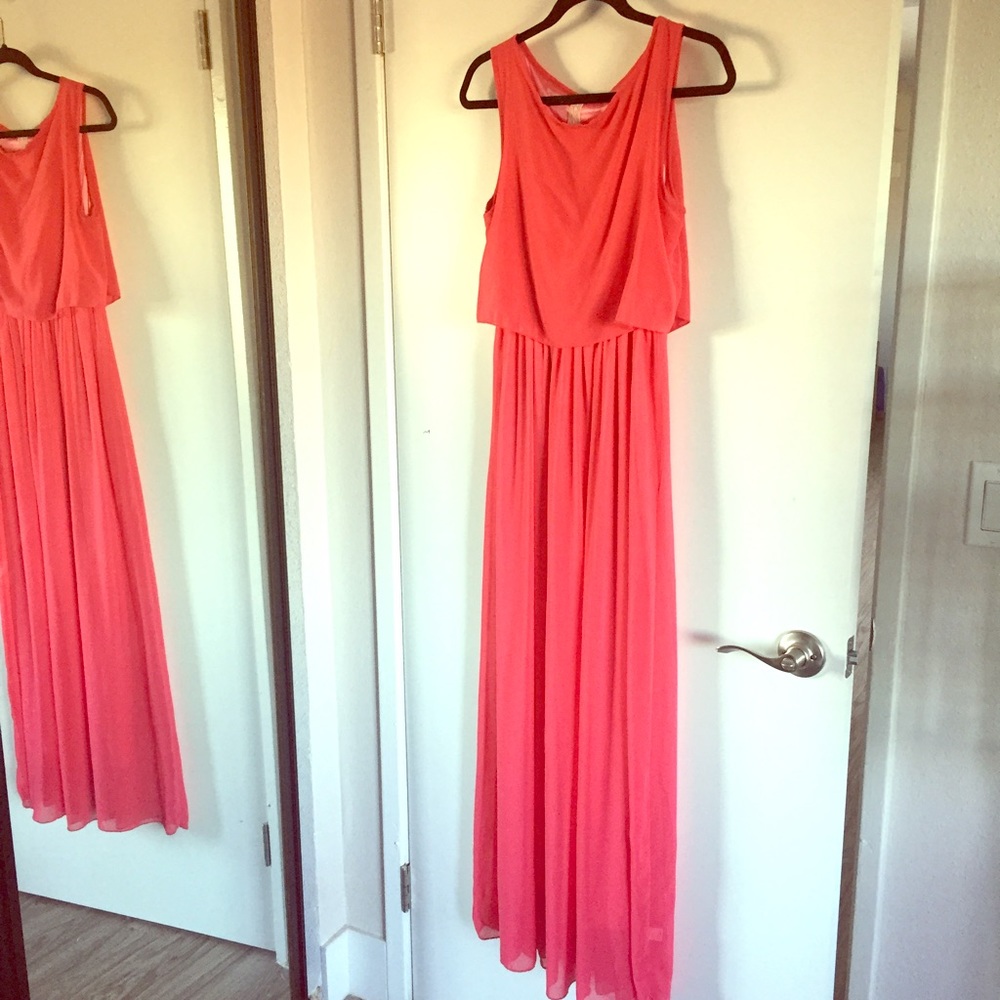 Hot Pink Maxi Dress