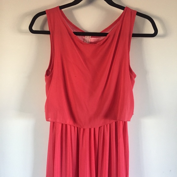 Hot Pink Maxi Dress - Picture 2 of 4