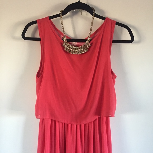 Hot Pink Maxi Dress - Picture 4 of 4