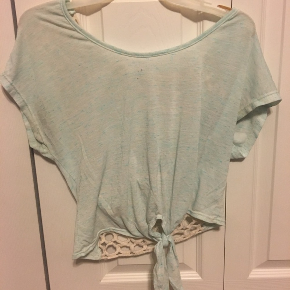 Baby blue summer top
