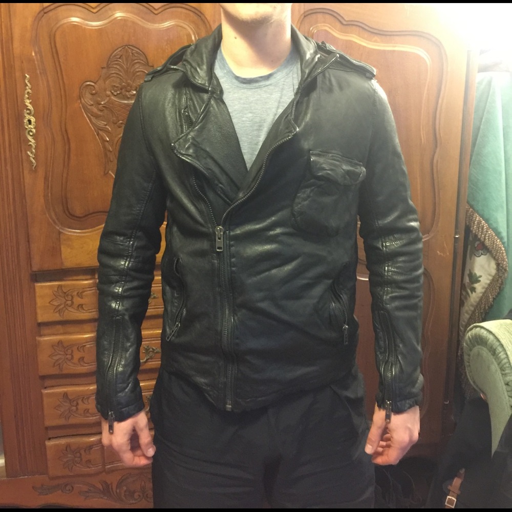 Muubaa Men's leather Jacket