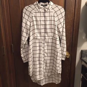 Window pane Plaid Dress