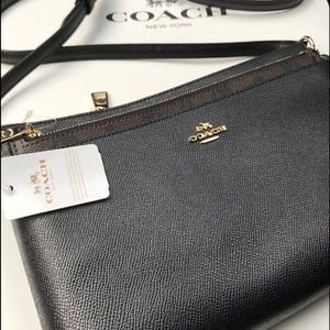 Black cross body bag