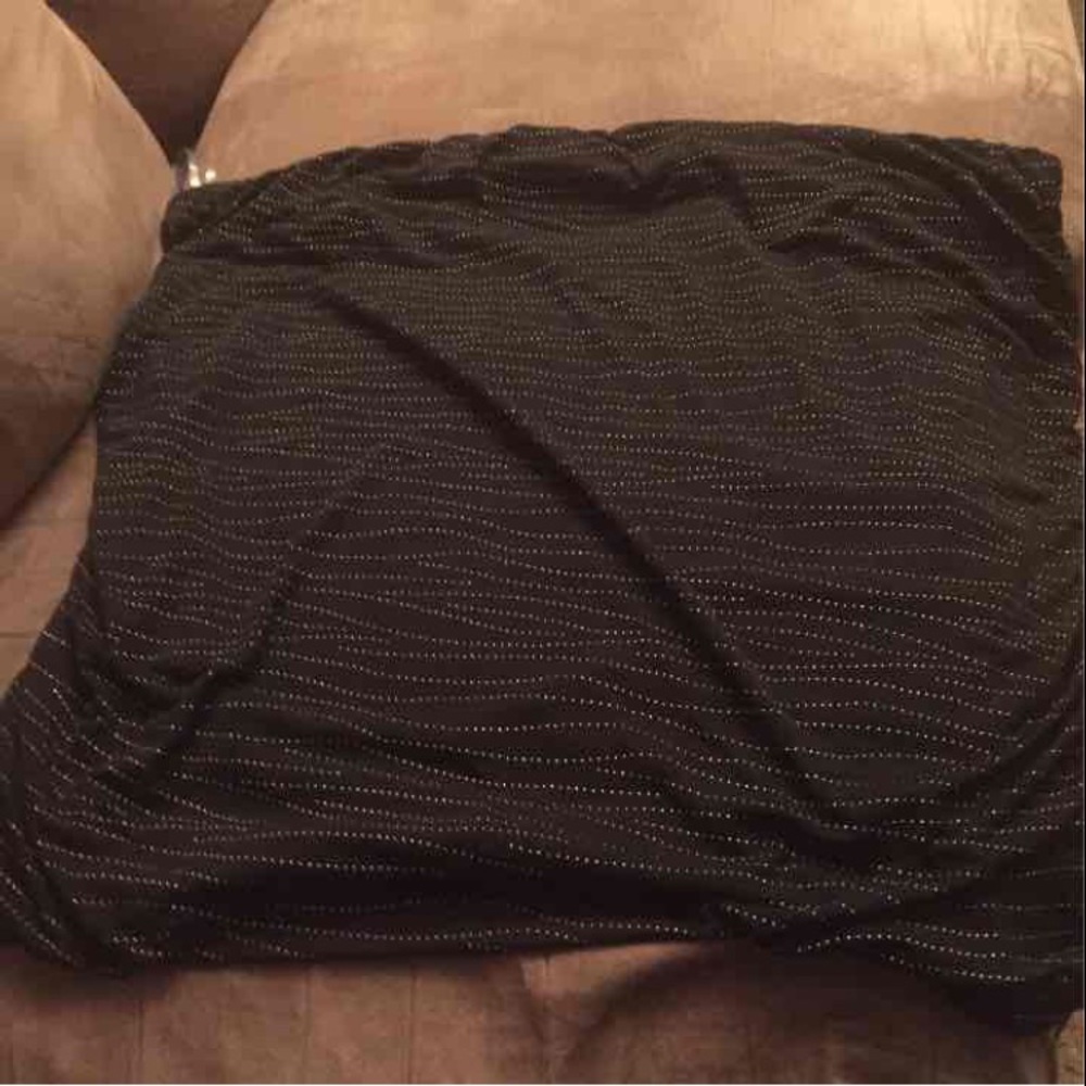 Lane Bryant Sleeveless Black Top 26/28