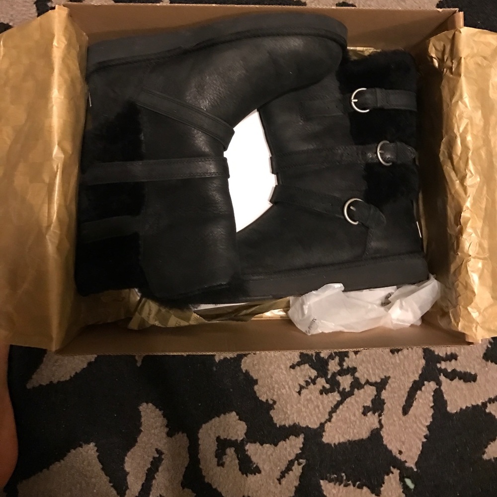 Authentic UGG Boots with Buckles