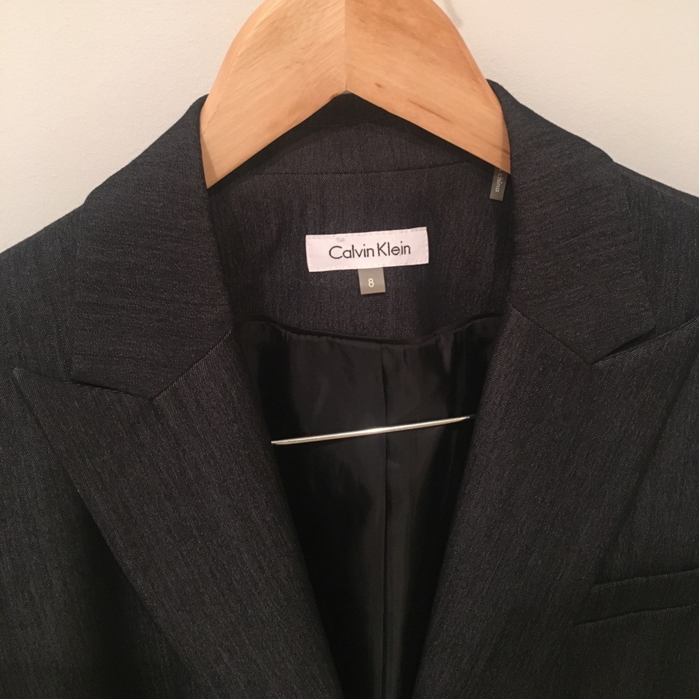 Calvin Klein Black/Grey Blazer