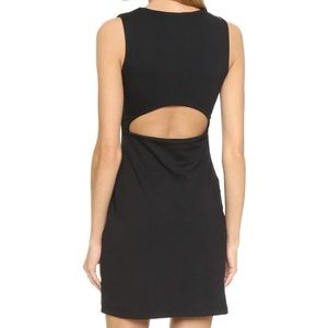 Susana Monaco Slit Open Back Dress