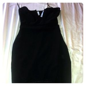 Bec & Bridge Little Black Strapless Dress
