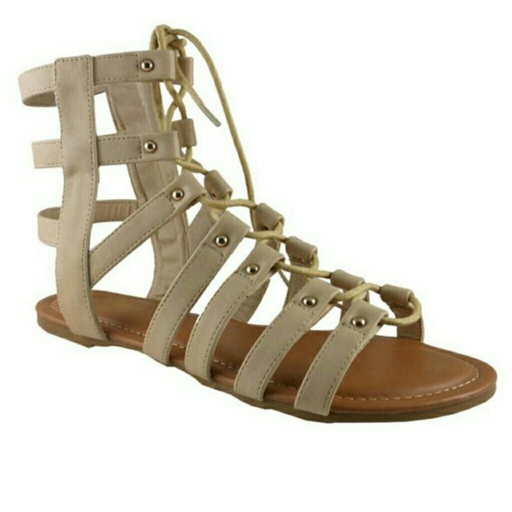 Lace Up Gladiator Sandals