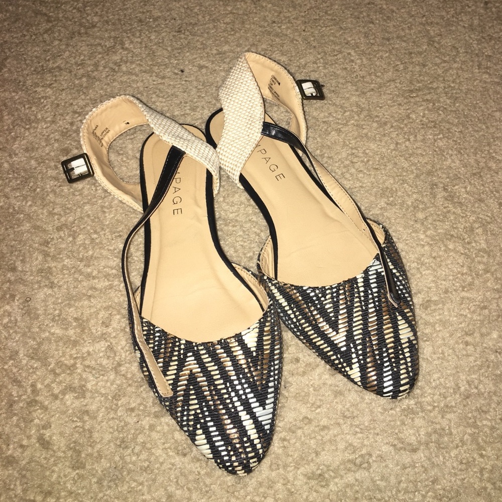 Rampage Weaved Flats