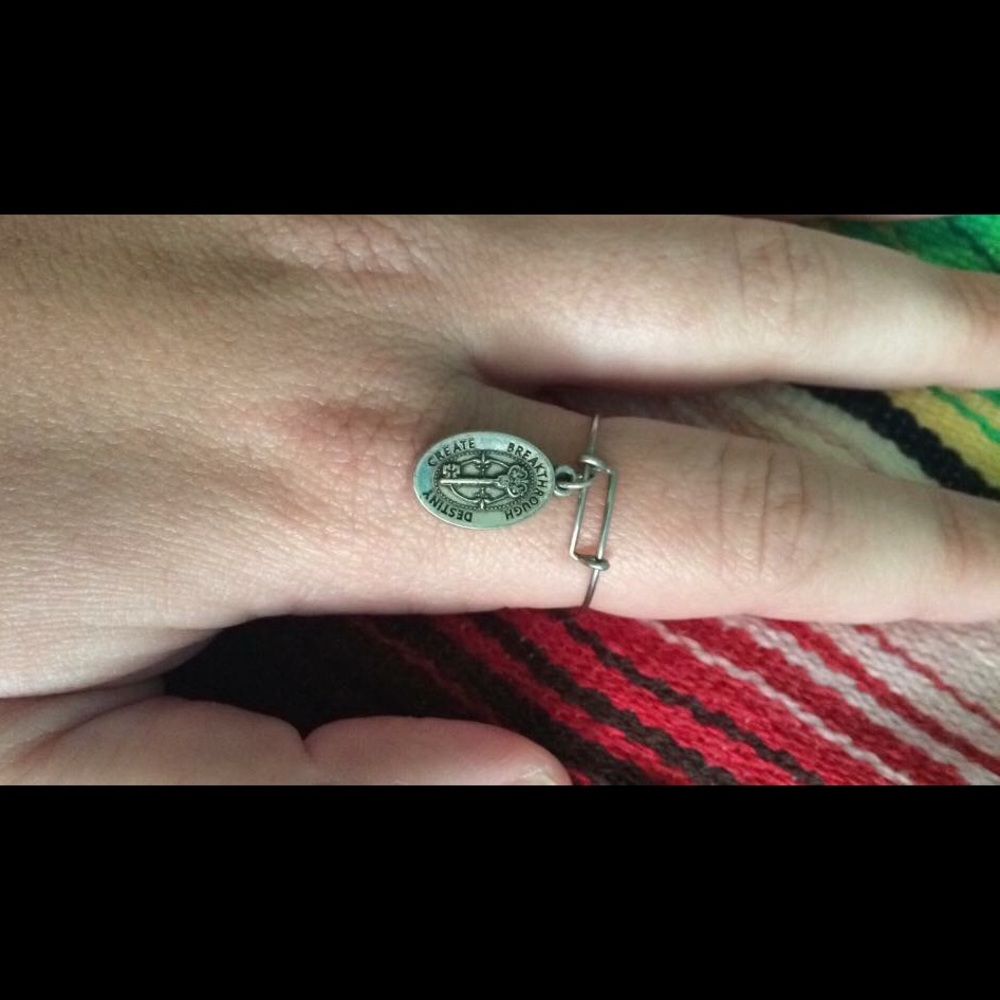 Alex & Ani Key to Life Ring
