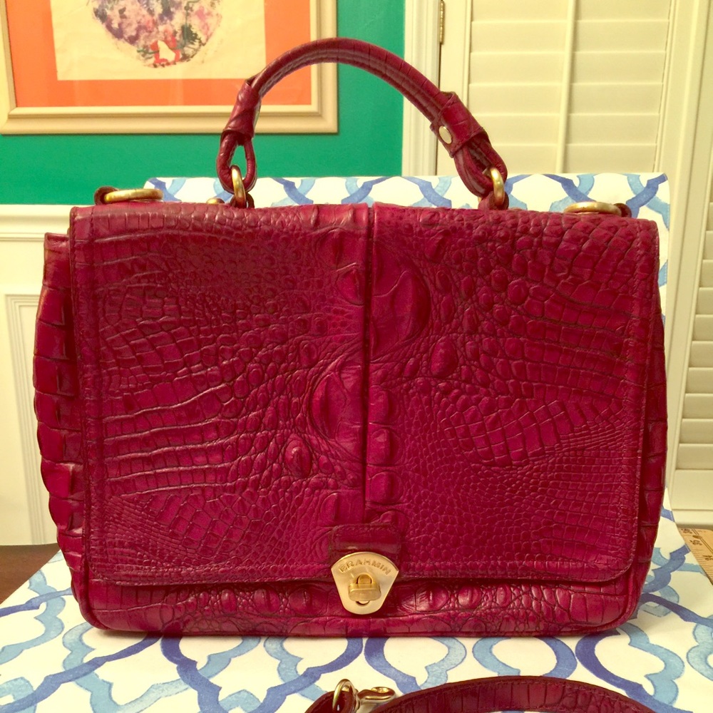 Brahmin Pink Bag 🎉 HOST PIC!