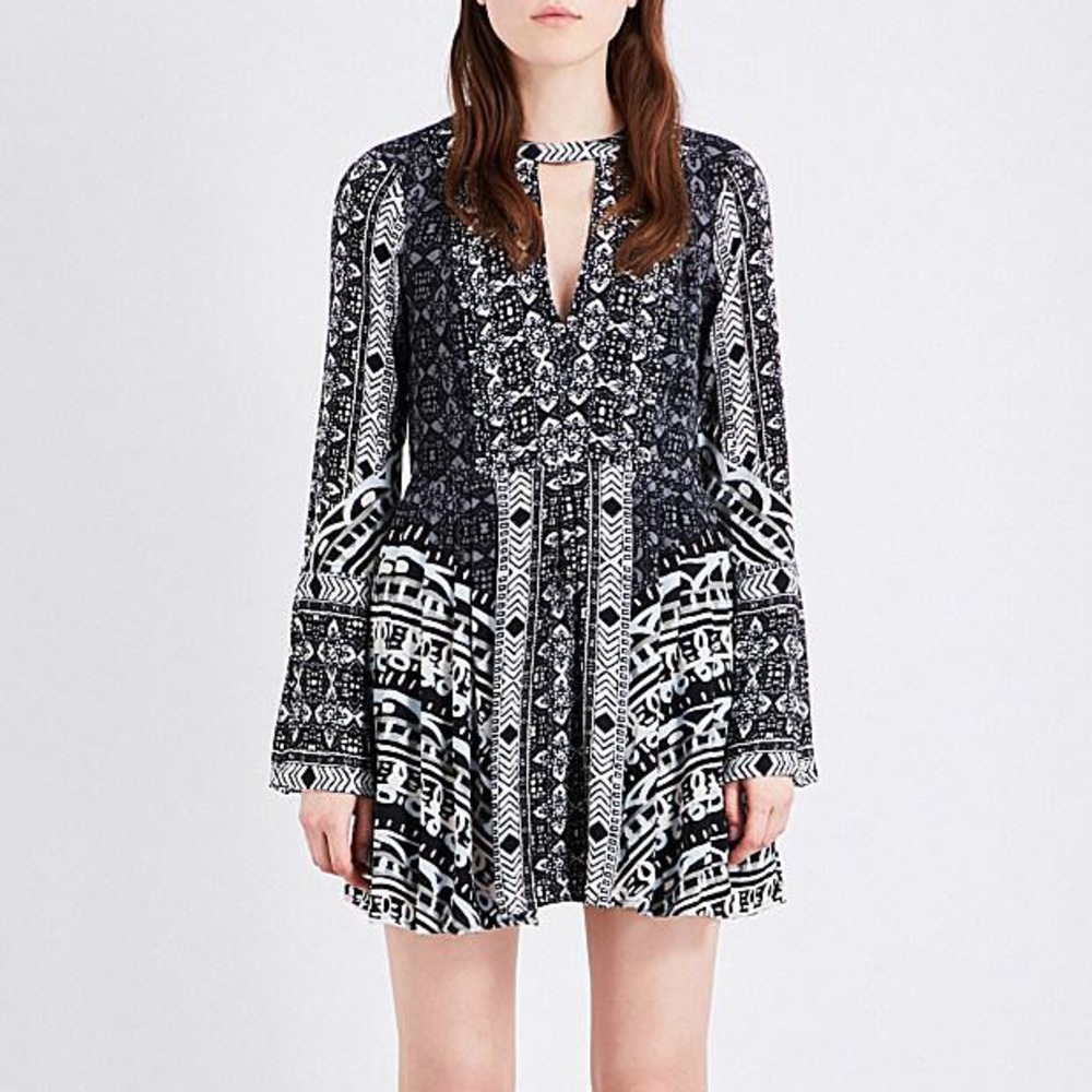 Free People Printed Dress