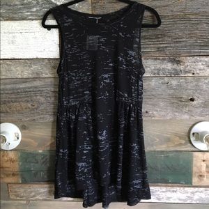 Nordstrom Sheer Black Top