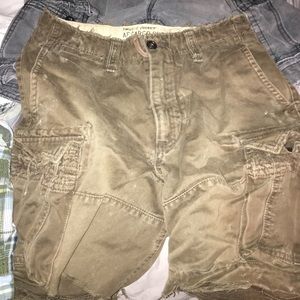 Men's cargo shorts lot Abercrombie & Hollister