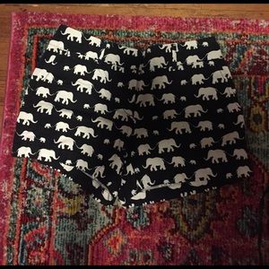 LOFT elephant shorts