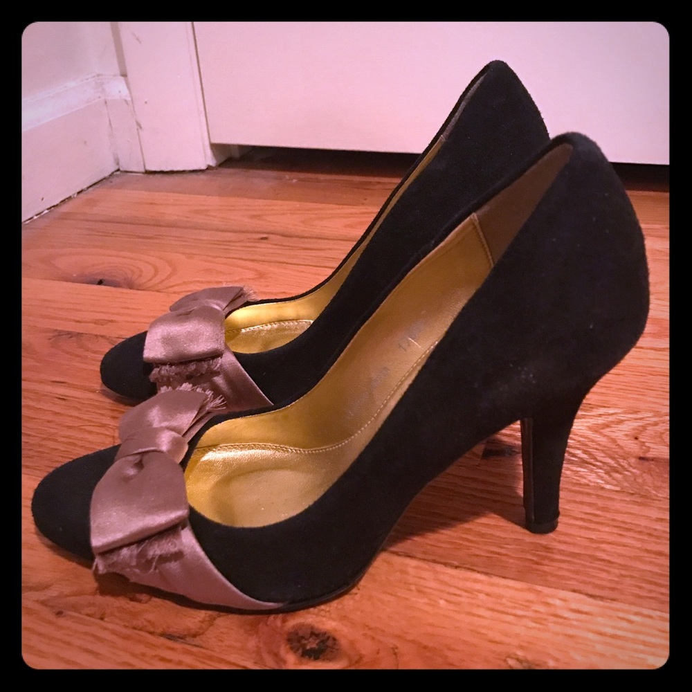 Brand New J Crew Bow Heels