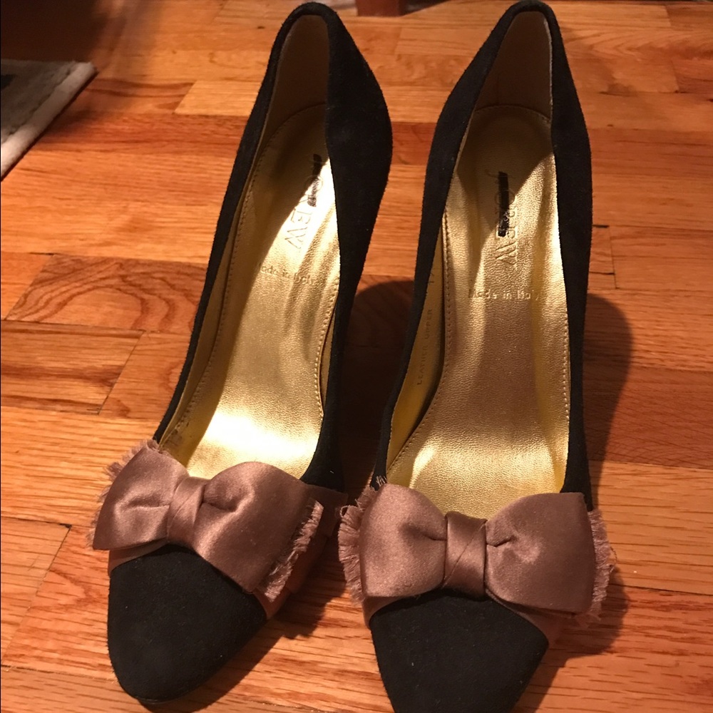 Brand New J Crew Bow Heels - Picture 2 of 6