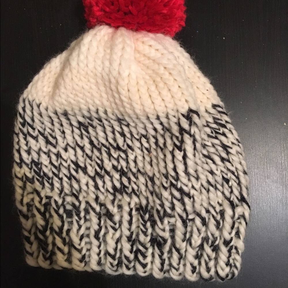 Hand knitted hat