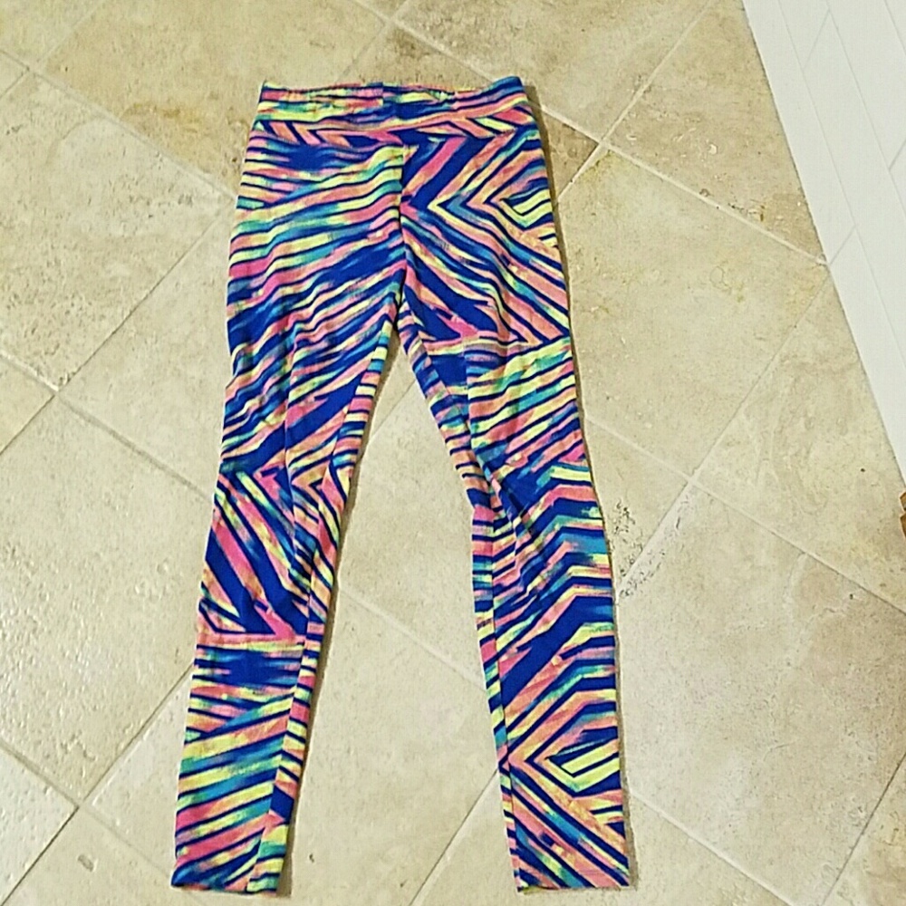 Rainbow Zebra Leggings