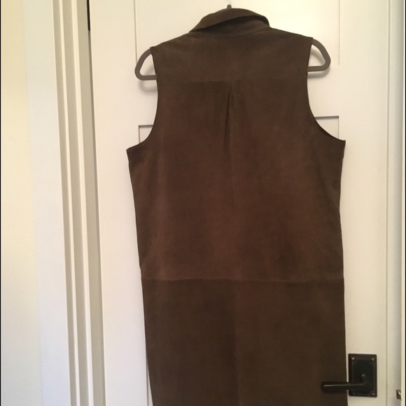 πHPπ Banana Republic Suede Dress/Jumper sz 14 - Picture 6 of 8