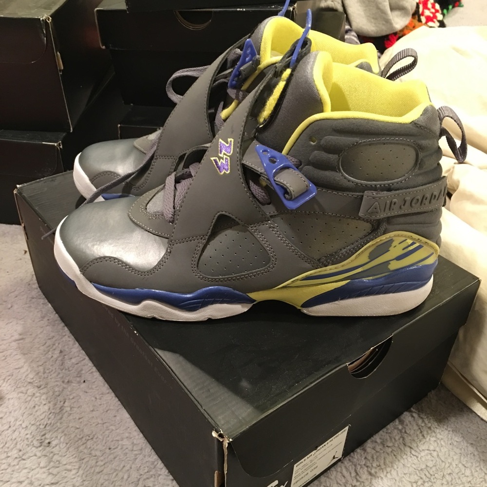 Electric Yellow Jordan Sneaker