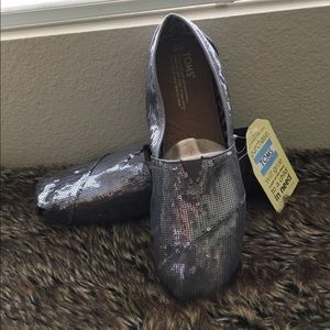 Pewter Sequin TOMS