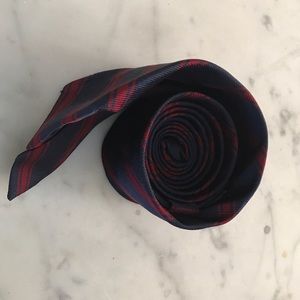 J. Crew Striped Silk Tie