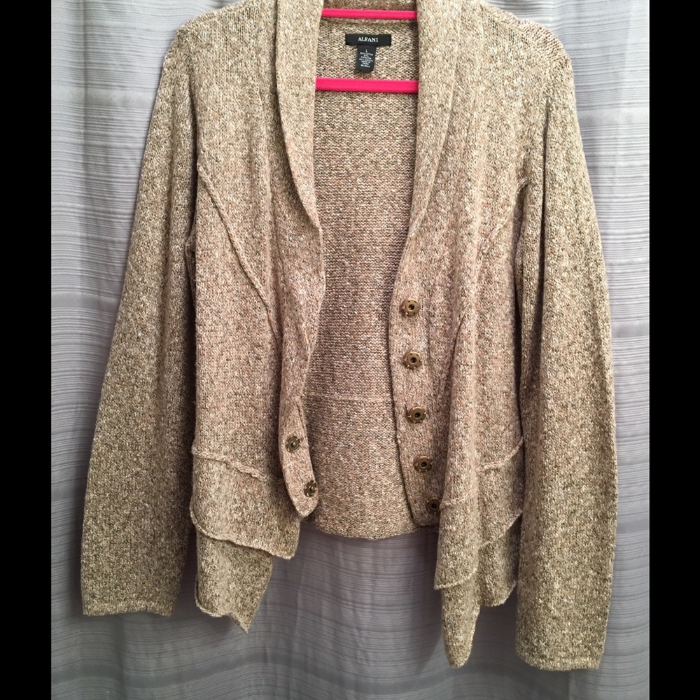 Oatmeal color cardigan