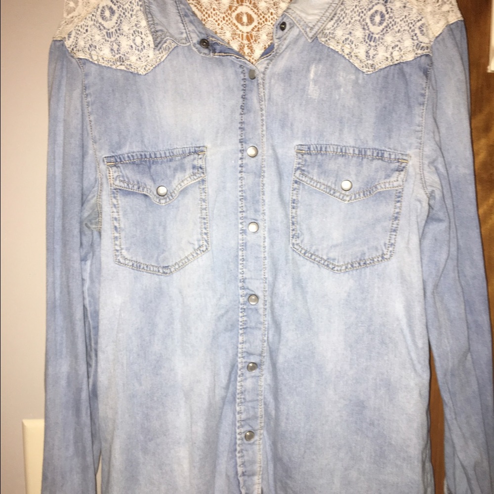 Mudd denim shirt