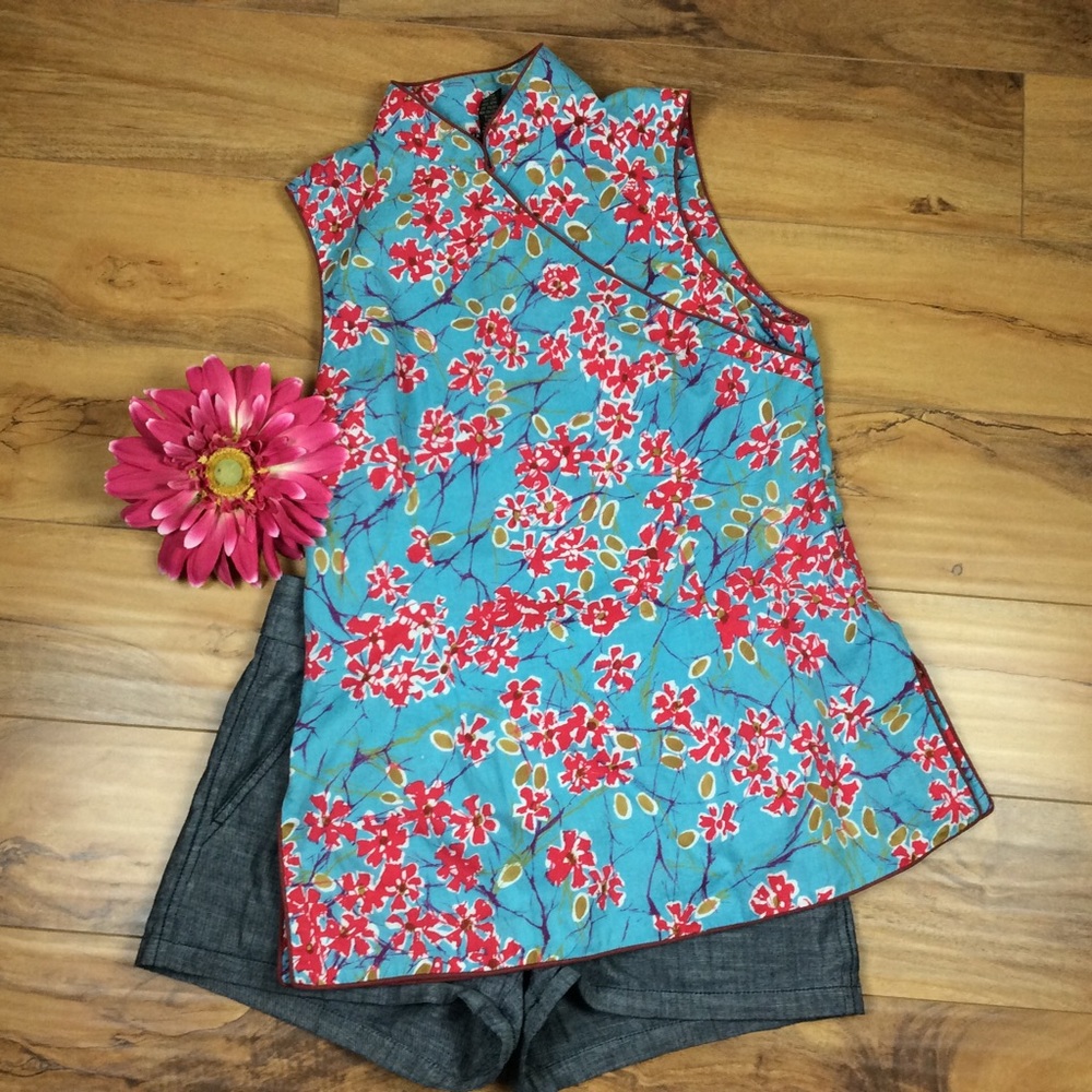 Lucky Brand Women's Blouse Japanese Style Small