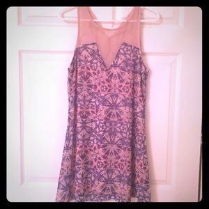 Gianni Bini sheer print dress