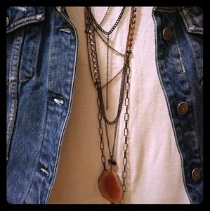 Express BOHO statement necklace