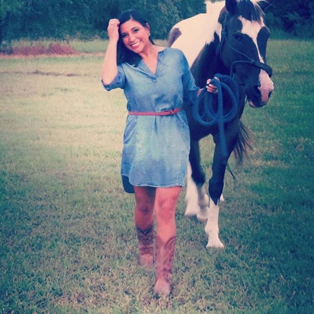 Chelsea & Violet chambray dress