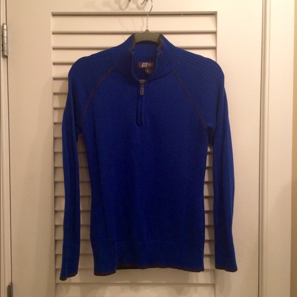 Eddie Bauer Quarter zip sweater