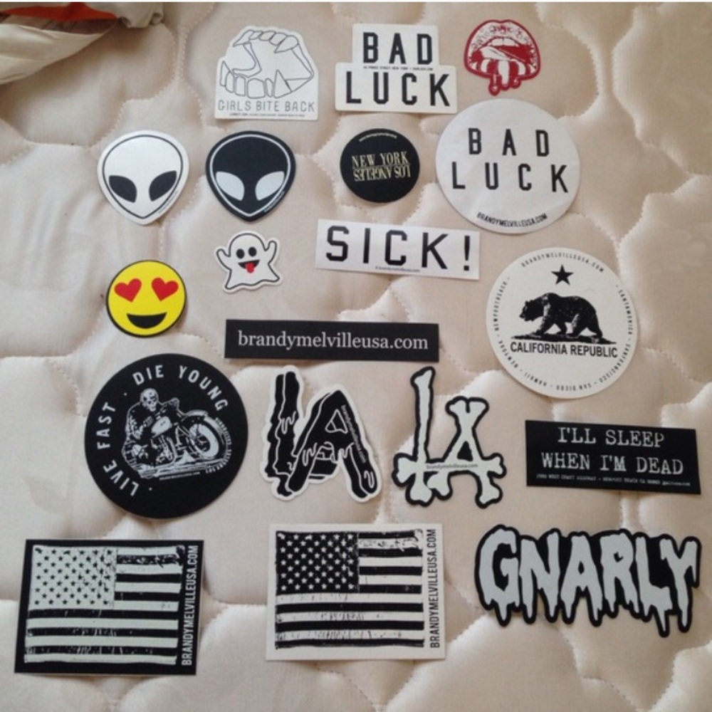 Brandy Melville stickers