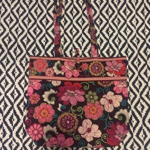 Floral Vera Bradley Tote Bag