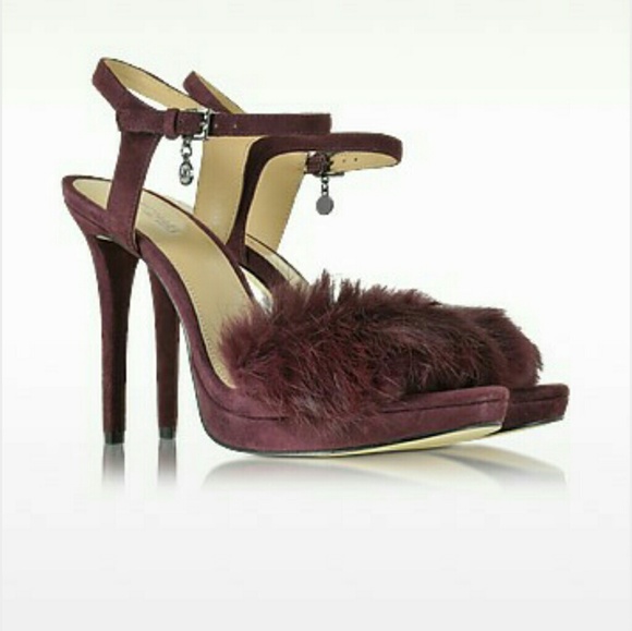 Michael Kors Fur Sandals - Picture 3 of 4