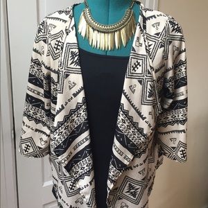 Cute tribal print cardigan