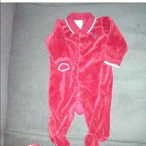 Boys polo onesie