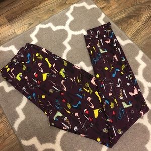 LulaRoe 🦄 Unicorn Shoes OS Leggings (Shoe Lovers)