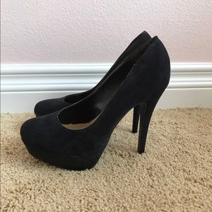 Black heels